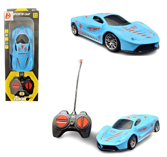 R/c Racing Car Toy With Multi-directional Remote Control And Lights